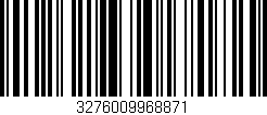 Código de barras (EAN, GTIN, SKU, ISBN): '3276009968871'