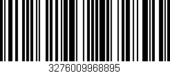 Código de barras (EAN, GTIN, SKU, ISBN): '3276009968895'