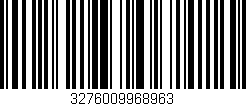 Código de barras (EAN, GTIN, SKU, ISBN): '3276009968963'