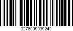 Código de barras (EAN, GTIN, SKU, ISBN): '3276009969243'