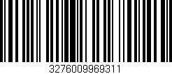 Código de barras (EAN, GTIN, SKU, ISBN): '3276009969311'