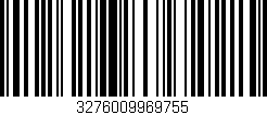 Código de barras (EAN, GTIN, SKU, ISBN): '3276009969755'