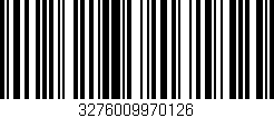 Código de barras (EAN, GTIN, SKU, ISBN): '3276009970126'