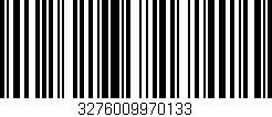 Código de barras (EAN, GTIN, SKU, ISBN): '3276009970133'