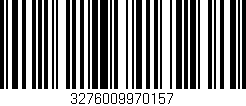 Código de barras (EAN, GTIN, SKU, ISBN): '3276009970157'