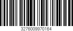 Código de barras (EAN, GTIN, SKU, ISBN): '3276009970164'