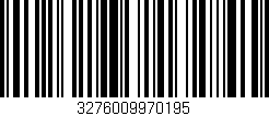 Código de barras (EAN, GTIN, SKU, ISBN): '3276009970195'
