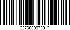 Código de barras (EAN, GTIN, SKU, ISBN): '3276009970317'