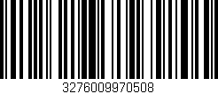 Código de barras (EAN, GTIN, SKU, ISBN): '3276009970508'