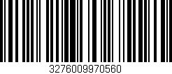 Código de barras (EAN, GTIN, SKU, ISBN): '3276009970560'