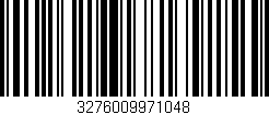 Código de barras (EAN, GTIN, SKU, ISBN): '3276009971048'