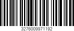 Código de barras (EAN, GTIN, SKU, ISBN): '3276009971192'