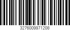 Código de barras (EAN, GTIN, SKU, ISBN): '3276009971208'