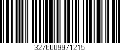 Código de barras (EAN, GTIN, SKU, ISBN): '3276009971215'