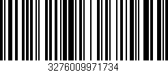 Código de barras (EAN, GTIN, SKU, ISBN): '3276009971734'