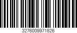 Código de barras (EAN, GTIN, SKU, ISBN): '3276009971826'