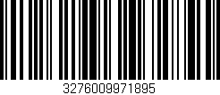 Código de barras (EAN, GTIN, SKU, ISBN): '3276009971895'