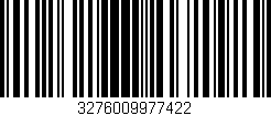 Código de barras (EAN, GTIN, SKU, ISBN): '3276009977422'