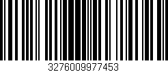 Código de barras (EAN, GTIN, SKU, ISBN): '3276009977453'