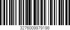 Código de barras (EAN, GTIN, SKU, ISBN): '3276009979198'