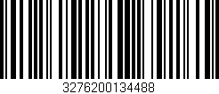 Código de barras (EAN, GTIN, SKU, ISBN): '3276200134488'