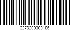 Código de barras (EAN, GTIN, SKU, ISBN): '3276200308186'