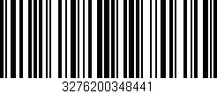 Código de barras (EAN, GTIN, SKU, ISBN): '3276200348441'