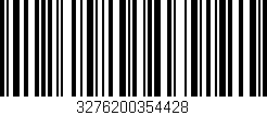 Código de barras (EAN, GTIN, SKU, ISBN): '3276200354428'
