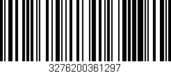 Código de barras (EAN, GTIN, SKU, ISBN): '3276200361297'