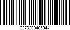 Código de barras (EAN, GTIN, SKU, ISBN): '3276200406844'