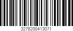 Código de barras (EAN, GTIN, SKU, ISBN): '3276200413071'