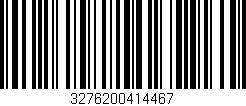 Código de barras (EAN, GTIN, SKU, ISBN): '3276200414467'