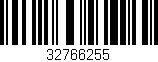 Código de barras (EAN, GTIN, SKU, ISBN): '32766255'