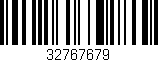 Código de barras (EAN, GTIN, SKU, ISBN): '32767679'