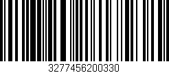 Código de barras (EAN, GTIN, SKU, ISBN): '3277456200330'