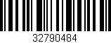 Código de barras (EAN, GTIN, SKU, ISBN): '32790484'