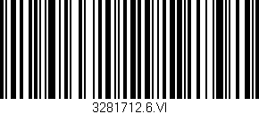 Código de barras (EAN, GTIN, SKU, ISBN): '3281712.6.VI'