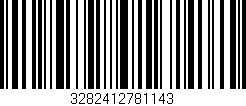 Código de barras (EAN, GTIN, SKU, ISBN): '3282412781143'