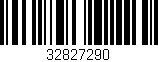 Código de barras (EAN, GTIN, SKU, ISBN): '32827290'