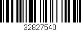 Código de barras (EAN, GTIN, SKU, ISBN): '32827540'