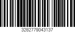 Código de barras (EAN, GTIN, SKU, ISBN): '3282779043137'