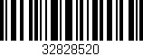 Código de barras (EAN, GTIN, SKU, ISBN): '32828520'