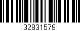 Código de barras (EAN, GTIN, SKU, ISBN): '32831579'