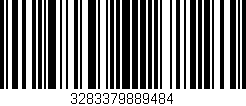 Código de barras (EAN, GTIN, SKU, ISBN): '3283379889484'