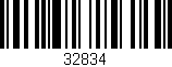 Código de barras (EAN, GTIN, SKU, ISBN): '32834'