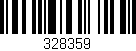 Código de barras (EAN, GTIN, SKU, ISBN): '328359'