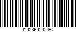 Código de barras (EAN, GTIN, SKU, ISBN): '3283663232354'