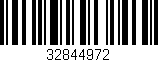 Código de barras (EAN, GTIN, SKU, ISBN): '32844972'