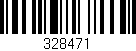 Código de barras (EAN, GTIN, SKU, ISBN): '328471'