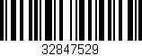 Código de barras (EAN, GTIN, SKU, ISBN): '32847529'